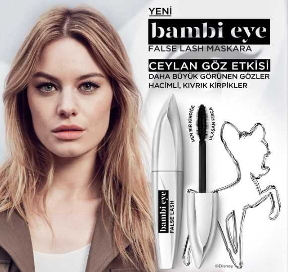 Loreal Bambi Eyes False Lash Mascara Black Maskara Loreal Paris