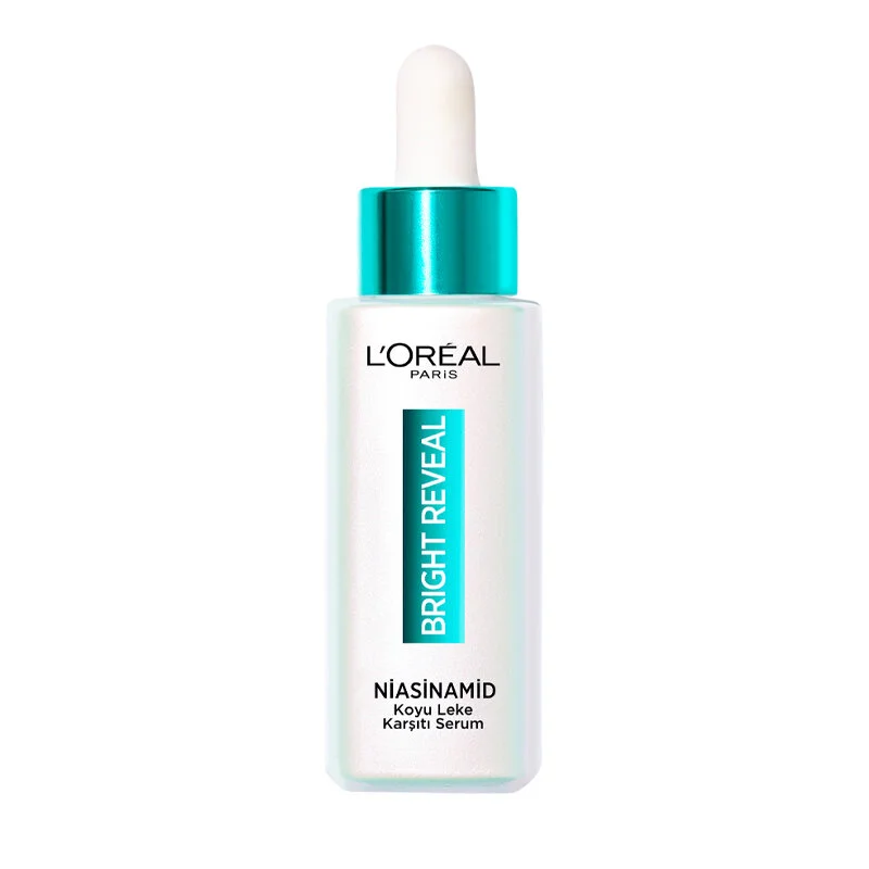  Loreal Paris Bright Reveal Koyu Leke Karşıtı Serum %10 Niasinamid 30 Ml