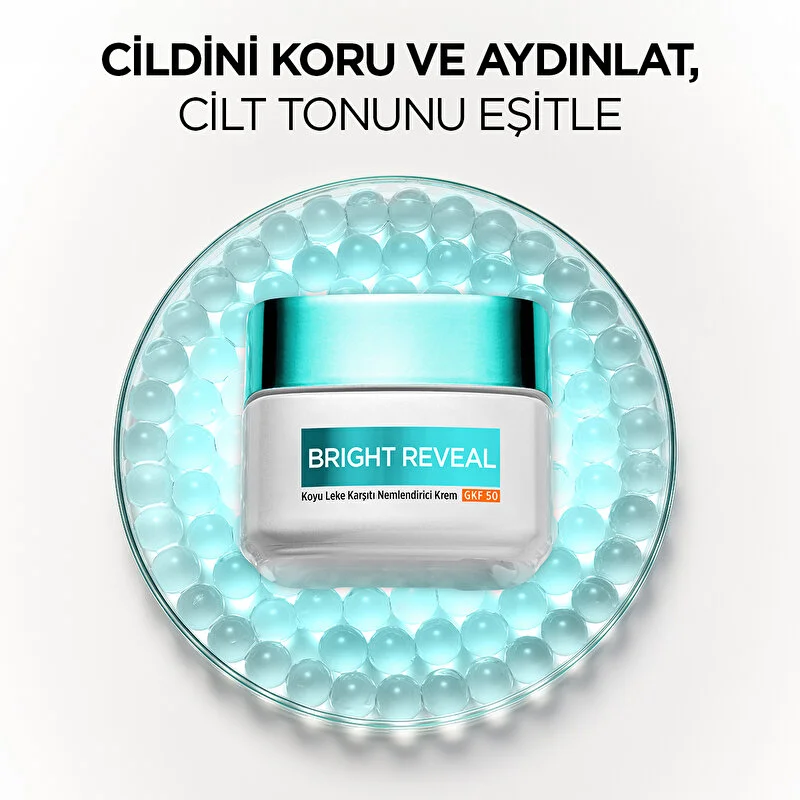 Loreal Paris Bright Reveal SPF50 Koyu Leke Karşıtı Nemlendirici Krem 50 ml - Thumbnail