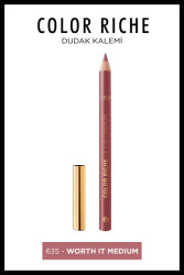 Loreal Paris Color Riche Dudak Kalemi - 635 Worth It Medium - 2