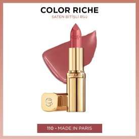 Loreal Paris Color Riche Saten Bitişli Ruj - 110 Made in Paris - 1