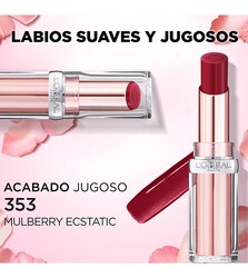 Loreal Paris Glow Paradise 353 Mulberry Ecstatic Sheer Lipstick - 2