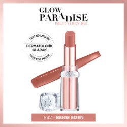 Loreal Paris Glow Paradise Balm-in-Lipstick - Işıltı Veren Ruj 642 Beige Eden - Loreal Paris