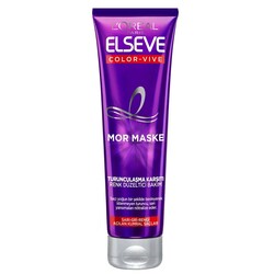 Elseve - Elseve Color Vive Turunculaşma Karşıtı Renk Düzeltici Mor Maske 150 ml