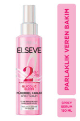 Elseve Glycolic Gloss Mükemmel Parlaklık Veren Saç Bakım Sprey Serumu 150 ml - Elseve