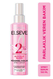 Elseve Glycolic Gloss Mükemmel Parlaklık Veren Saç Bakım Sprey Serumu 150 ml - 1