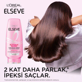 Elseve Glycolic Gloss Parlaklık Veren Saç Bakım Kremi 250 ml - 2