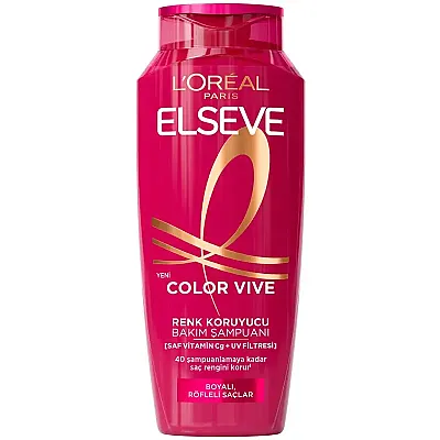 Loreal Paris Elseve Colorvıve Renk Koruyucu Bakım Şampuanı 300 ml - 1