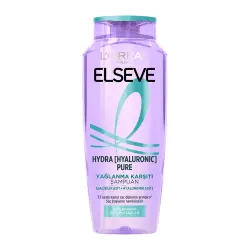 Elseve Hydra Hyaluronic Pure Salisilik Asit İçeren Yağlanma Karşıtı Arındırıcı Şampuan 300ml - Elseve