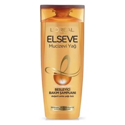 Elseve - L'Oréal Paris Elseve Mucizevi Yağ Besleyici Bakım Şampuanı 360 ml
