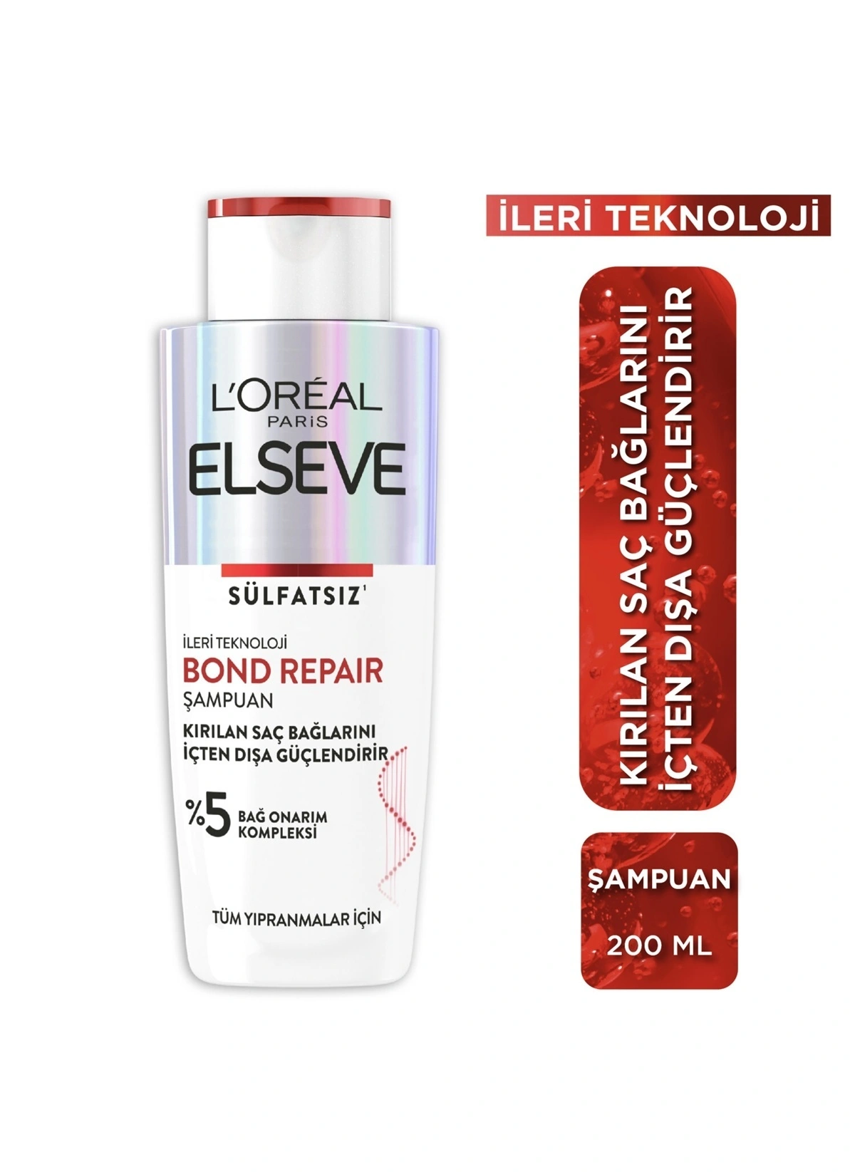 Elseve Bond Repair Sülfatsız Şampuan 200 ml - Elseve