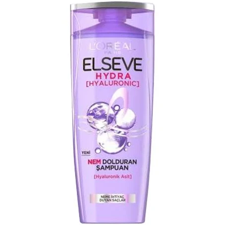 Elseve - Loreal Paris Elseve Hydra Hyaluronic Nem Dolduran Şampuan 390 ml