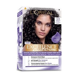 Excellence - Loreal Paris Excellence Cool Creme Saç Boyası - 3.11 Ekstra Küllü Koyu Kahve