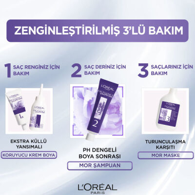 Loreal Paris Excellence Cool Creme Saç Boyası - 3.11 Ekstra Küllü Koyu Kahve - 4