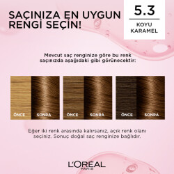 Loreal Paris Excellence Creme Saç Boyası 5.3 Koyu Karamel - 2