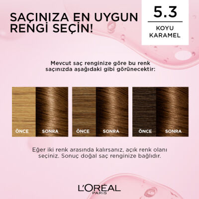 Loreal Paris Excellence Creme Saç Boyası 5.3 Koyu Karamel - 2
