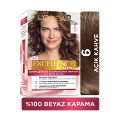 Loreal Excellence Creme 6 Açık Kahve - Excellence