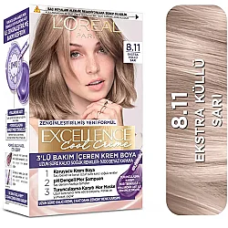 Loreal Paris Excellence Cool Creme Ekstra Küllü Sarı 8.11 - 1
