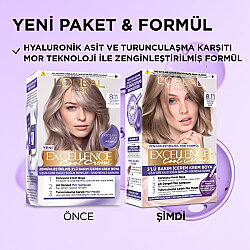 Loreal Paris Excellence Cool Creme Ekstra Küllü Sarı 8.11 - 2