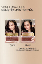 L'Oréal Paris Excellence Creme Nude Renkler 3U Nude Koyu Kahve - 2