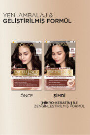 L'Oréal Paris Excellence Creme Nude Renkler 3U Nude Koyu Kahve - 2