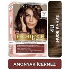L’Oréal Paris Excellence Creme Saç Boyası 4U Nude Kahve - Thumbnail