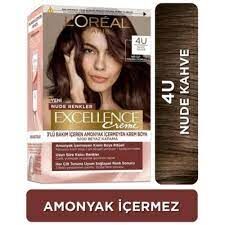 L’Oréal Paris Excellence Creme Saç Boyası 4U Nude Kahve