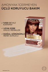 Loreal Paris Excellence Creme Saç Boyası 4UR Nude Koyu Kızıl - 2