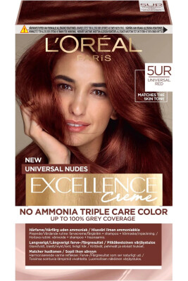 Loreal Paris Excellence Creme Saç Boyası 5UR Nude Kızıl - Excellence