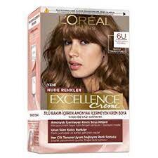 Excellence - L’Oréal Paris Excellence Creme Saç Boyası 6U Nude Koyu Kumral