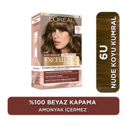L’Oréal Paris Excellence Creme Saç Boyası 6U Nude Koyu Kumral - Excellence