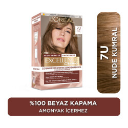 L'Oréal Paris Excellence Creme Nude Renkler 7U Nude Kumral - Excellence