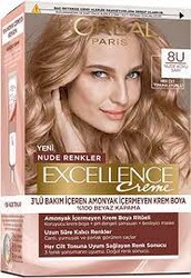 L’Oréal Paris Excellence Creme Saç Boyası 8U Nude Koyu Sarı - Excellence