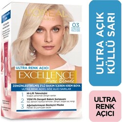 L’Oréal Paris Excellence Saç Boyası 03 Ultra Açık Küllü Sarı - Excellence