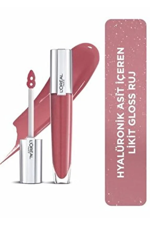 L'Oreal Paris Rouge Signature Plumping Dudak Parlatıcısı Likit Ruj 404 - Thumbnail