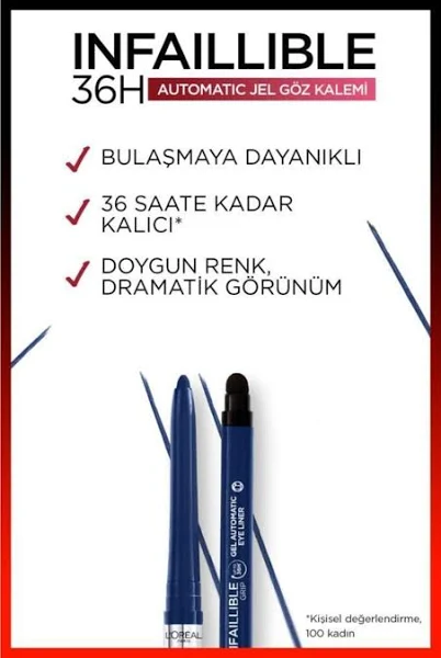 L'Oreal Paris Infaillable Automatic Jel Eyeliner 007 - 2