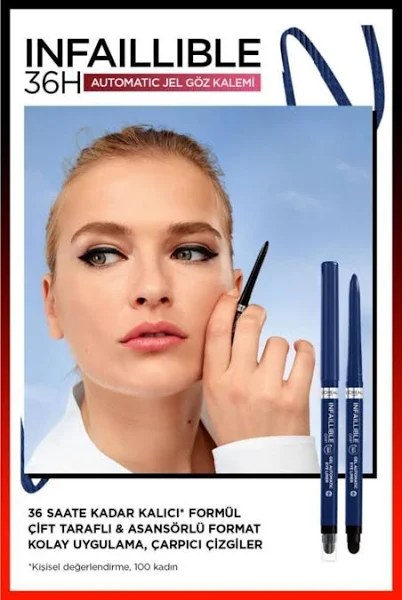 L'Oreal Paris Infaillable Automatic Jel Eyeliner 007 - Thumbnail