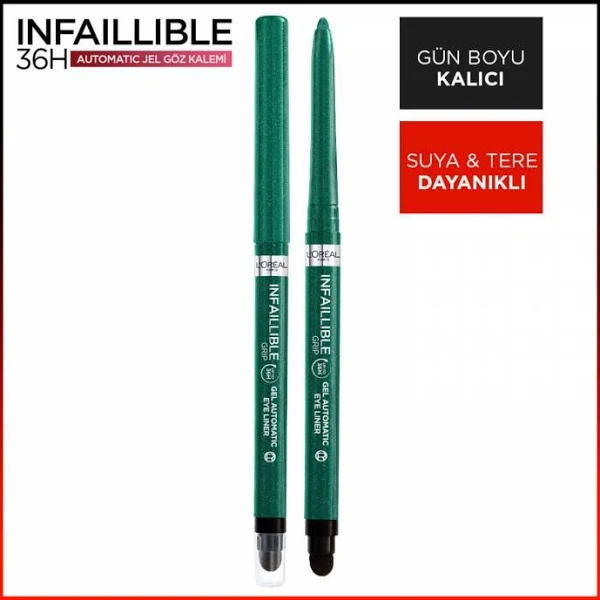 L'Oreal Paris Infaillable Automatic Jel Eyeliner 008 - 1