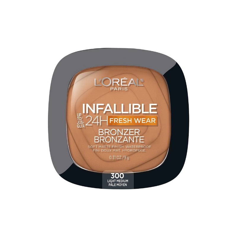 Loreal Paris Infaillible 24h Fresh Wear Matte Bronzer Bronzlaştırıcı Pudra 300 Light Medium - Loreal Paris