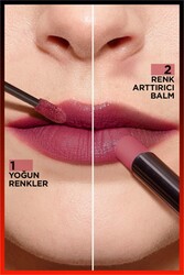 L'Oréal Paris Infaillible 2-Step 24 Saat Kalıcı Likit Ruj & Balm - 213 Toujours Teaberry - 6