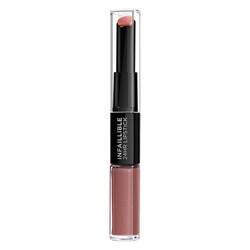 L'Oréal Paris Infaillible 2-Step 24 Saat Kalıcı Likit Ruj & Balm - 312 Incessant Russet - 1