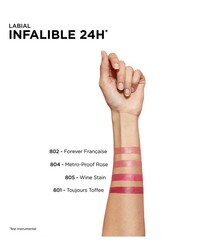 L'Oréal Infaillable Lipstick 804 Metro Proof Rose - 2