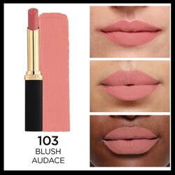 Loreal Paris Intense Volume Matte Lipstick Ruj 103 Blush Audace - Thumbnail