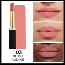 Loreal Paris Intense Volume Matte Lipstick Ruj 103 Blush Audace - 3