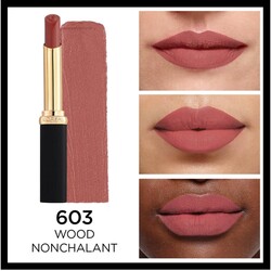 Loreal Paris Intense Volume Matte Lipstick Ruj 603 Wood Nonchalant - Thumbnail