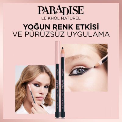 Loreal Paris Paradise Le Khol Göz Kalemi 102 Pure Espresso - 4
