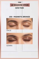 Loreal Paris Le Shadow Stick Göz Farı - 230 Magnetic Bronze - 4