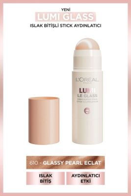 Loreal Paris Lumi Glass Islak Bitişli Stick Aydınlatıcı - 610 Glassy Pearl Eclat - 2