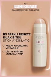 Loreal Paris Lumi Glass Islak Bitişli Stick Aydınlatıcı - 610 Glassy Pearl Eclat - 3