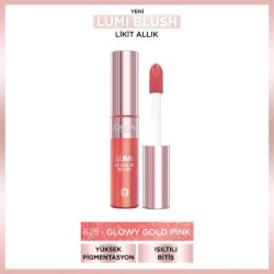 Loreal Paris Lumi Blush Likit Allık - 625 Glowy Gold Pink - 2